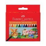 Faber Castell Wachsmalkreide Wax Crayons Small Size 12pcs