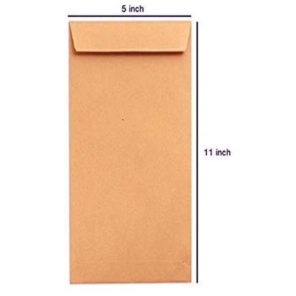 Liner Envelope Brown 11x5inch 50pcs