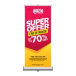 PVC Flex Banner (4 Color with Design) 1sqft