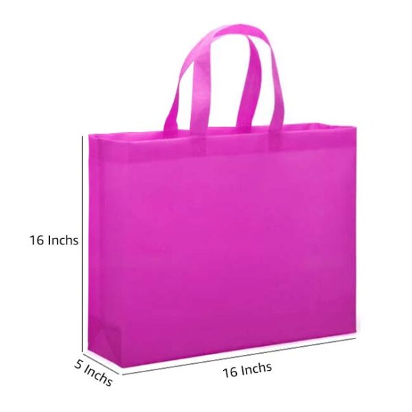 Company Name Printed Tote Tissue Shopping Folding Bag 16X5X16 Inc