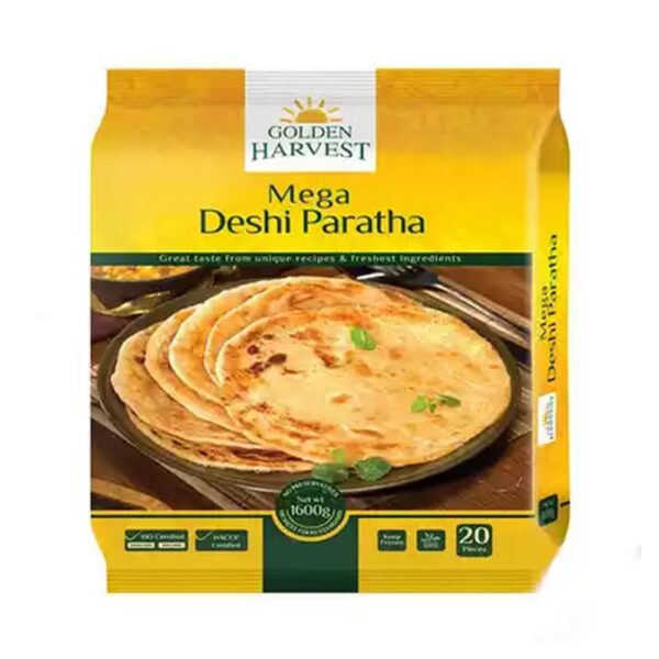 Golden Harvest Mega Deshi Paratha 20pcs 1600gm