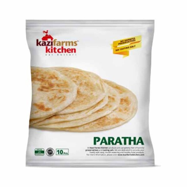 Kazi Farms Kitchen Plain Paratha 10pcs 1650gm