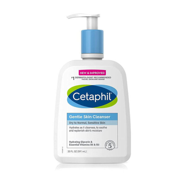 Cetaphil Gentle Skin Cleanser For Normal To Dry & Sensitive Skin 591ml